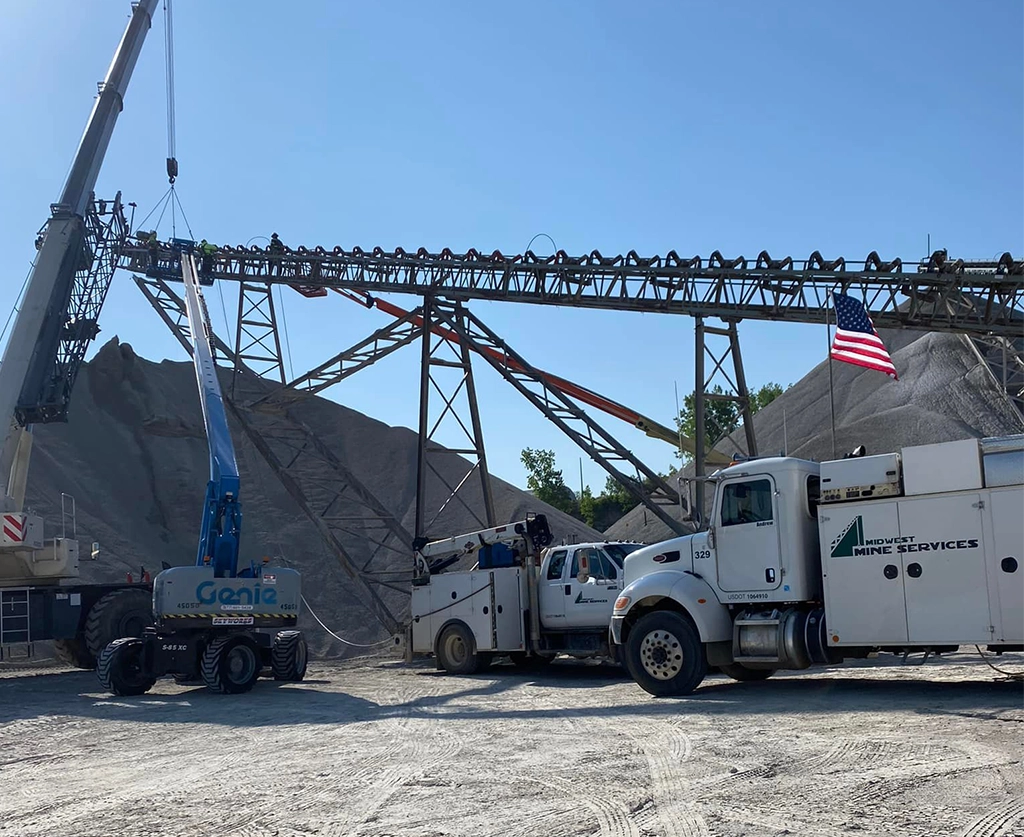 Midwest Mine jobsite